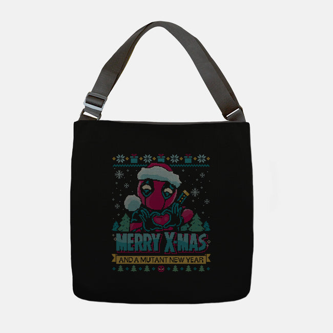 Mutant Xmas-None-Adjustable Tote-Bag-teesgeex