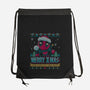 Mutant Xmas-None-Drawstring-Bag-teesgeex