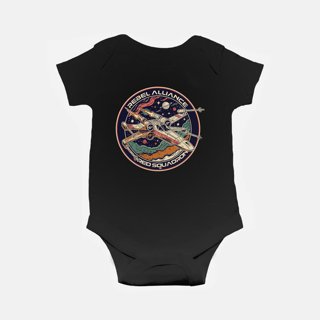 Squadron Patch-Baby-Basic-Onesie-P1yu5h
