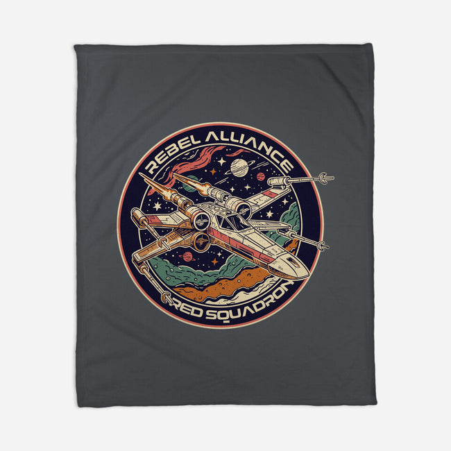 Squadron Patch-None-Fleece-Blanket-P1yu5h