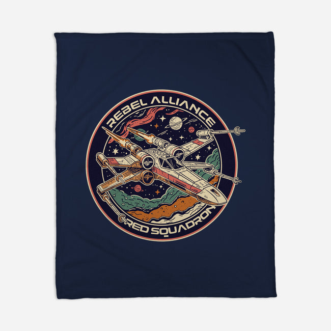 Squadron Patch-None-Fleece-Blanket-P1yu5h