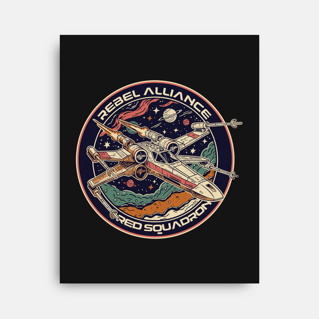 Squadron Patch-None-Stretched-Canvas-P1yu5h