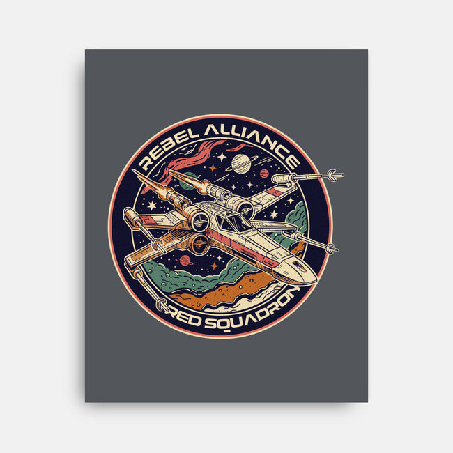 Squadron Patch-None-Stretched-Canvas-P1yu5h