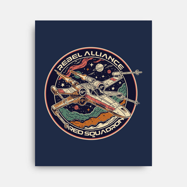 Squadron Patch-None-Stretched-Canvas-P1yu5h