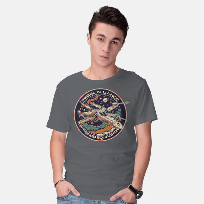 Squadron Patch-Mens-Basic-Tee-P1yu5h