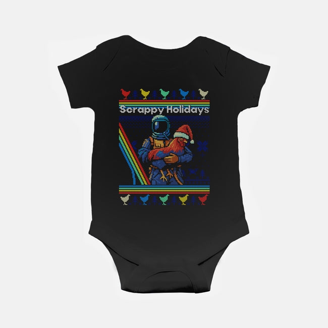 Scrappy Holidays-Baby-Basic-Onesie-Wheels