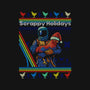Scrappy Holidays-Womens-Fitted-Tee-Wheels