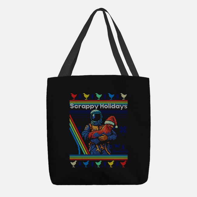 Scrappy Holidays-None-Basic Tote-Bag-Wheels