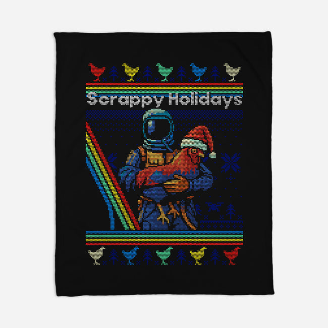 Scrappy Holidays-None-Fleece-Blanket-Wheels
