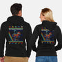 Scrappy Holidays-Unisex-Zip-Up-Sweatshirt-Wheels