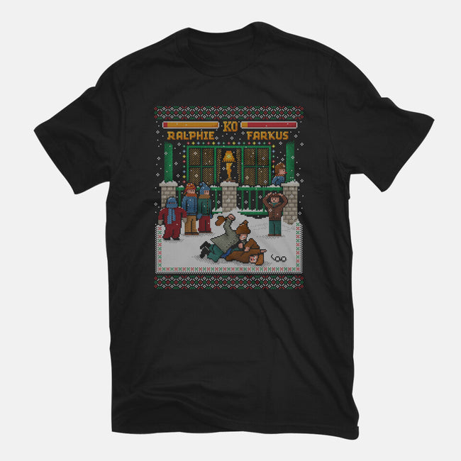 A Christmas Fight-Mens-Heavyweight-Tee-kg07