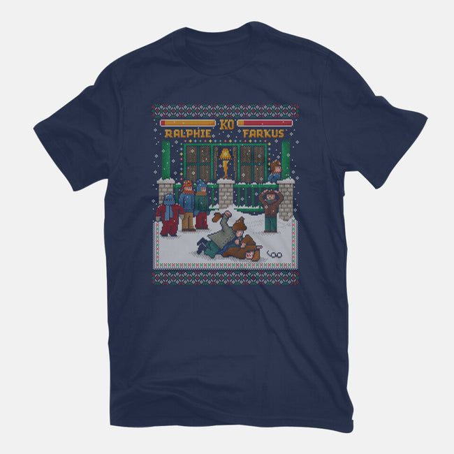 A Christmas Fight-Mens-Heavyweight-Tee-kg07