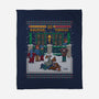 A Christmas Fight-None-Fleece-Blanket-kg07