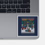 A Christmas Fight-None-Glossy-Sticker-kg07