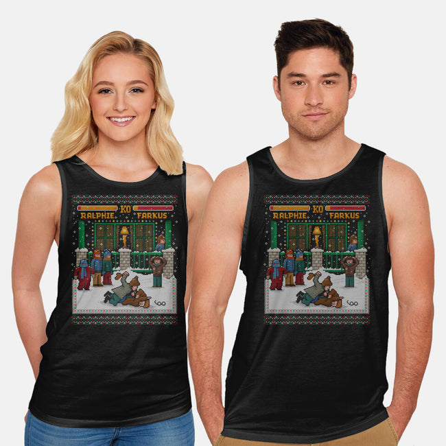 A Christmas Fight-Unisex-Basic-Tank-kg07