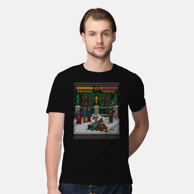 A Christmas Fight-Mens-Premium-Tee-kg07