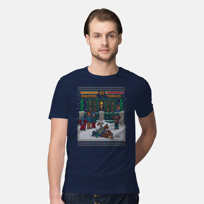 A Christmas Fight-Mens-Premium-Tee-kg07