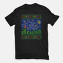 Starry Christmas Flight-Womens-Fitted-Tee-kg07