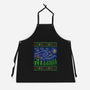 Starry Christmas Flight-Unisex-Kitchen-Apron-kg07