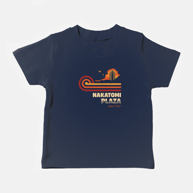 Retro Vintage Nakatomi-Baby-Basic-Tee-retrodivision