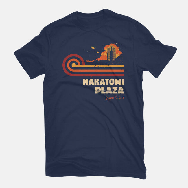 Retro Vintage Nakatomi-Womens-Fitted-Tee-retrodivision