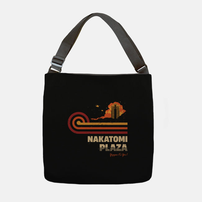 Retro Vintage Nakatomi-None-Adjustable Tote-Bag-retrodivision