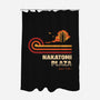 Retro Vintage Nakatomi-None-Polyester-Shower Curtain-retrodivision