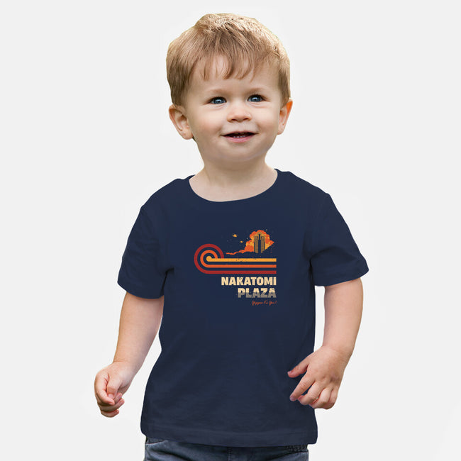 Retro Vintage Nakatomi-Baby-Basic-Tee-retrodivision