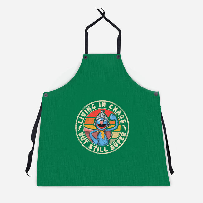 Living In Chaos But Still Super-Unisex-Kitchen-Apron-NMdesign