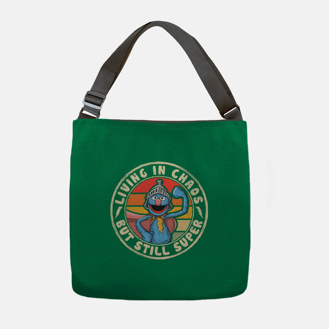 Living In Chaos But Still Super-None-Adjustable Tote-Bag-NMdesign