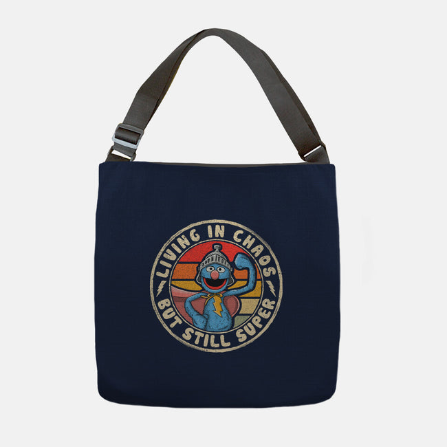 Living In Chaos But Still Super-None-Adjustable Tote-Bag-NMdesign
