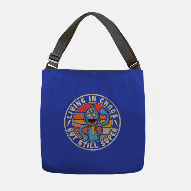 Living In Chaos But Still Super-None-Adjustable Tote-Bag-NMdesign