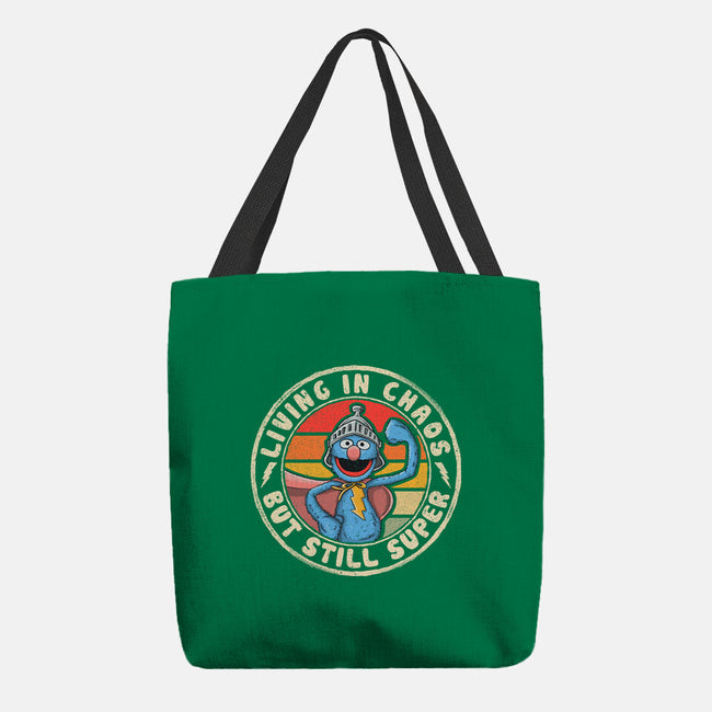Living In Chaos But Still Super-None-Basic Tote-Bag-NMdesign