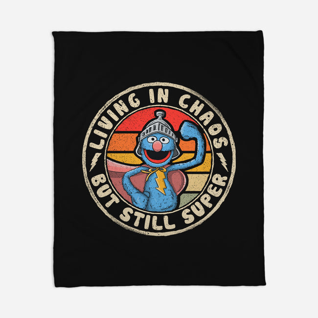 Living In Chaos But Still Super-None-Fleece-Blanket-NMdesign