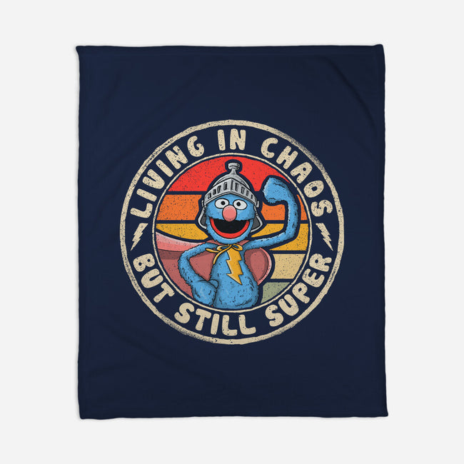 Living In Chaos But Still Super-None-Fleece-Blanket-NMdesign