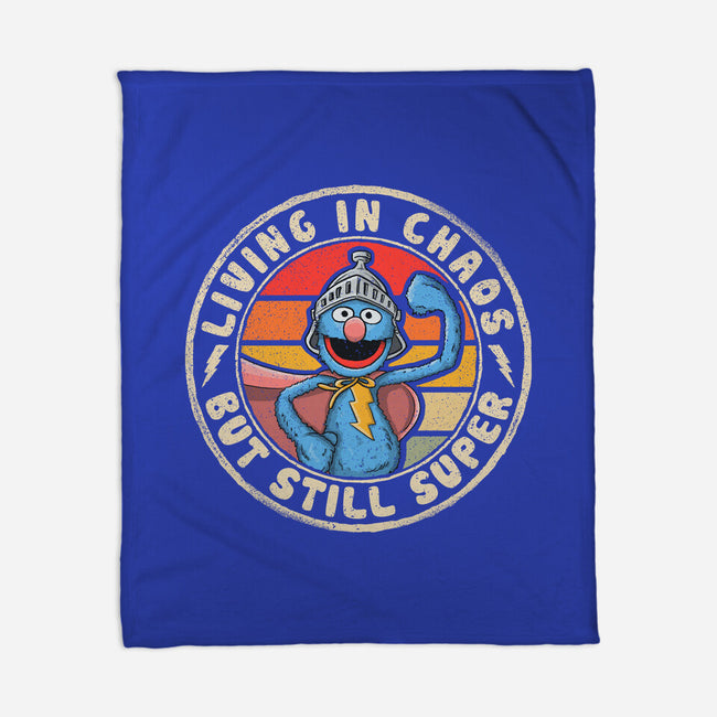Living In Chaos But Still Super-None-Fleece-Blanket-NMdesign