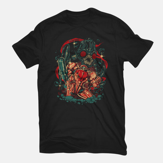 In The Depths-Womens-Fitted-Tee-Estudio Horta