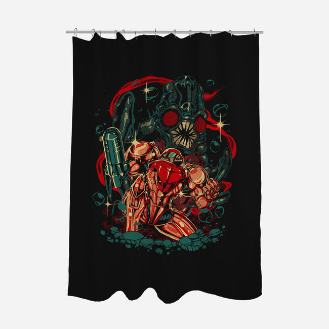 In The Depths-None-Polyester-Shower Curtain-Estudio Horta