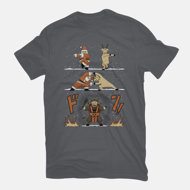Christmas Fusion-Womens-Fitted-Tee-pigboom