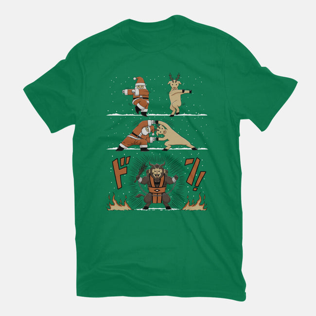 Christmas Fusion-Womens-Fitted-Tee-pigboom