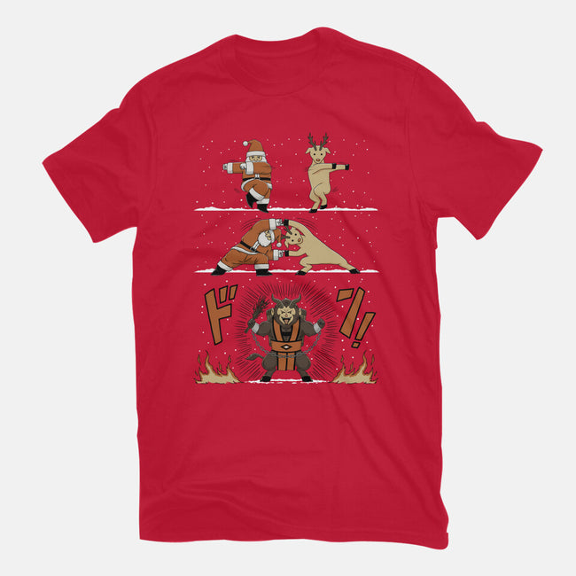 Christmas Fusion-Womens-Fitted-Tee-pigboom