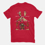 Christmas Fusion-Womens-Fitted-Tee-pigboom
