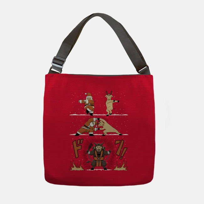 Christmas Fusion-None-Adjustable Tote-Bag-pigboom