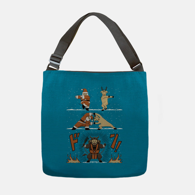 Christmas Fusion-None-Adjustable Tote-Bag-pigboom