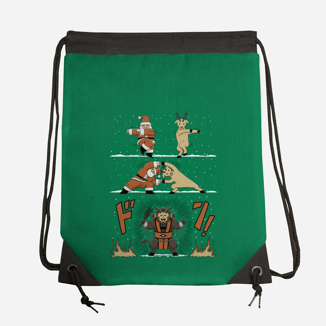 Christmas Fusion-None-Drawstring-Bag-pigboom