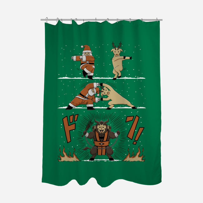 Christmas Fusion-None-Polyester-Shower Curtain-pigboom