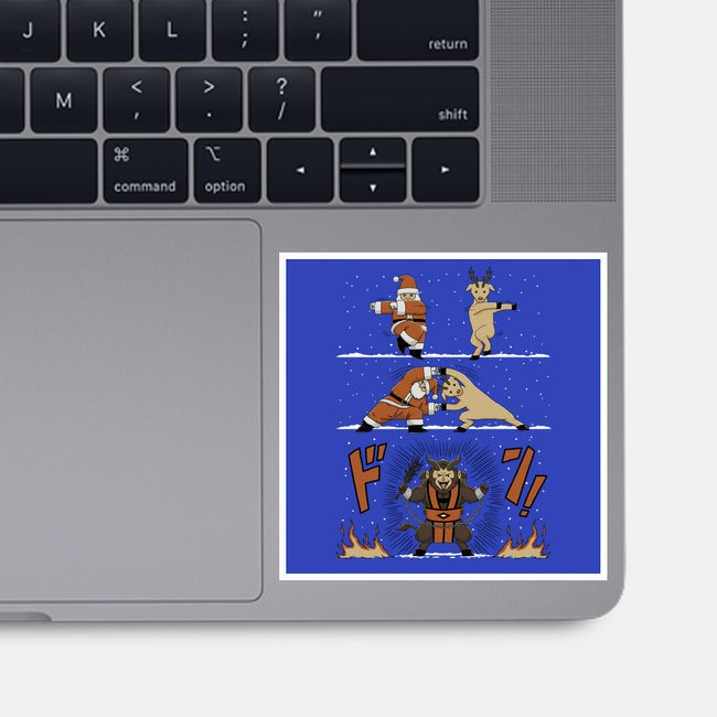 Christmas Fusion-None-Glossy-Sticker-pigboom