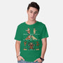 Christmas Fusion-Mens-Basic-Tee-pigboom