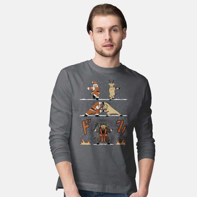 Christmas Fusion-Mens-Long Sleeved-Tee-pigboom