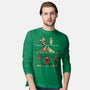 Christmas Fusion-Mens-Long Sleeved-Tee-pigboom